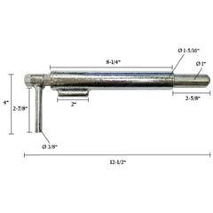 Galvanized Spring Latches | Spring-Loaded Gate Latch