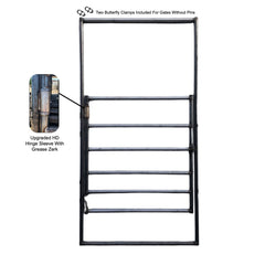 Heavy Duty Bow Gates - 10G Frame with 14G Body