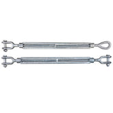 1/2" x 12" Turnbuckles – Jaw & Eye or Jaw & Jaw