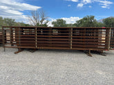 Free Standing Panel 2 3/8" Drill Pipe w/ Sucker Rod