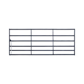 Medium Duty Gate - 6 Rail Graduated Spacing