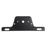 License Plate Bracket/Black Metal