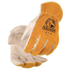 Black Stallion - Cowhide Palm Driver Glove