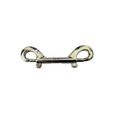 Double Chain Snap - Nickel Plated
