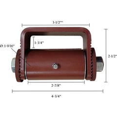 Adjustable Gate Hinge with Grease Zerk | HD Weld-On Roller Bearing Hinge