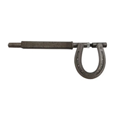 Horseshoe Spring Gate Latch | Heavy-Duty Livestock & Ranch Gate Hardware
