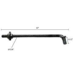 J Bolts – Bare or Zinc Plated | HD Hardware