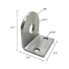 Latch Keeper – Zinc (Fits 1/2" & 3/4" Pins)