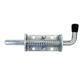 Spring Latch with Rubber Grip - Zinc Plated