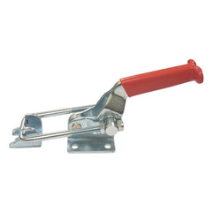 7" Toggle Clamp With Red PVC Grip