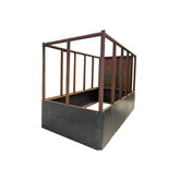 Hay Feeder 4'x10' 6' Tall with Mangers