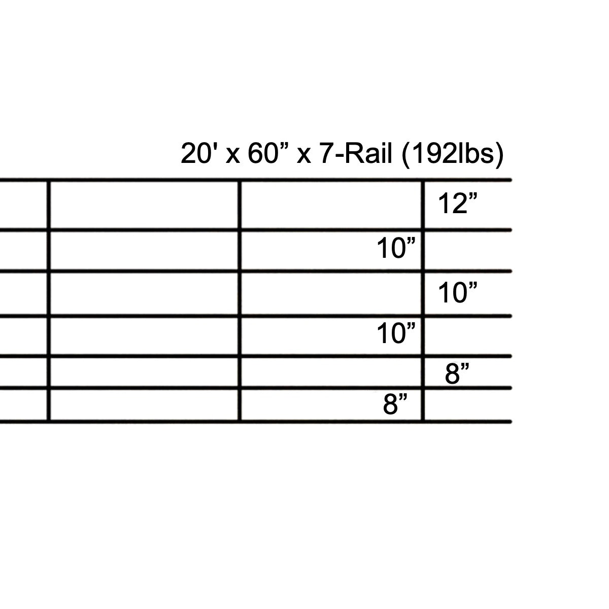 1-5/8" Continuous Fence