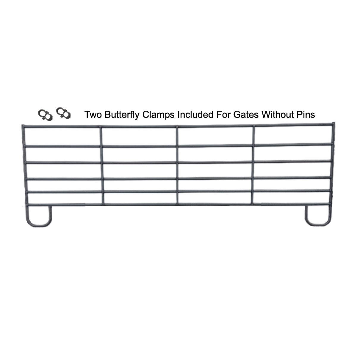 18G Livestock Panels With J-Legs