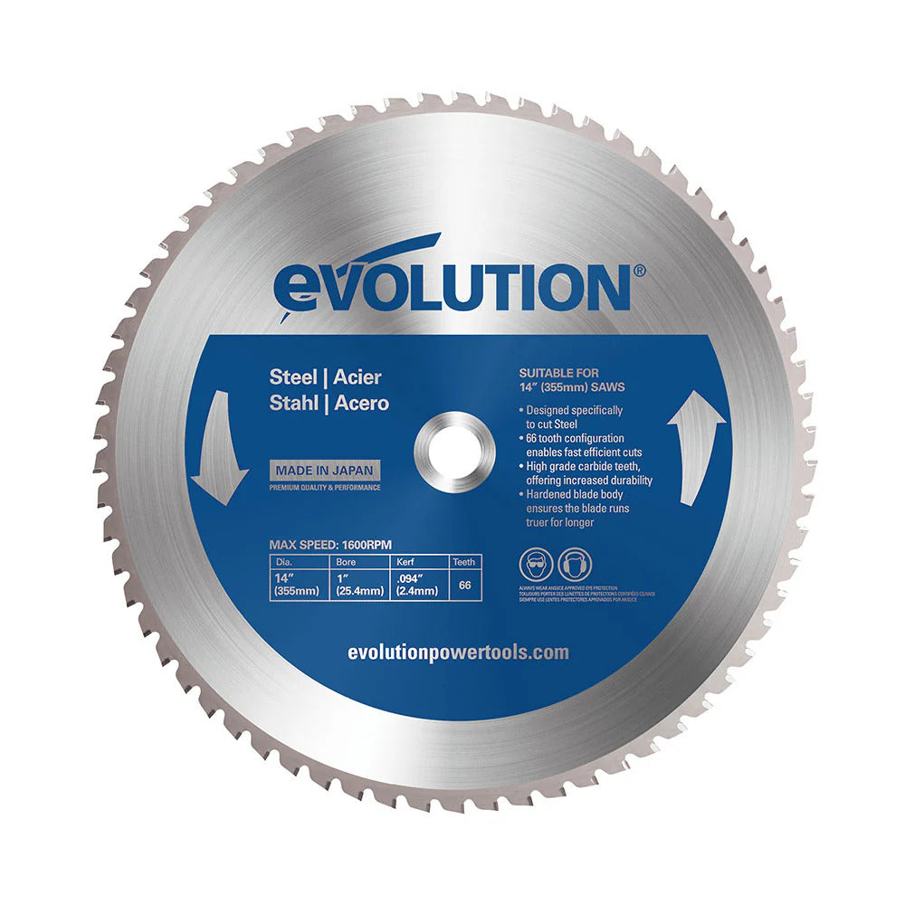 Blade Steel Cutting 14" w/1 arbor hole