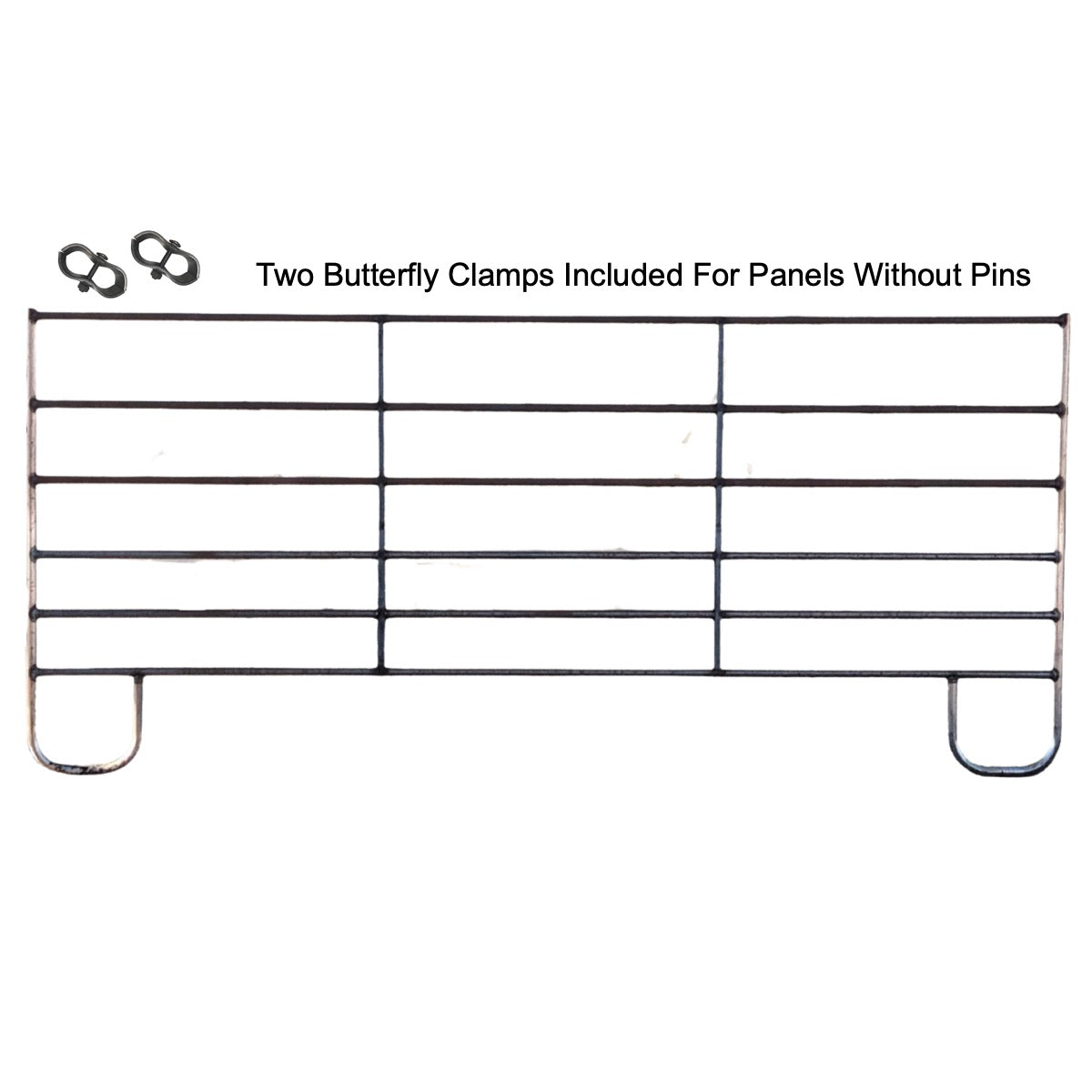 18G Livestock Panels With J-Legs