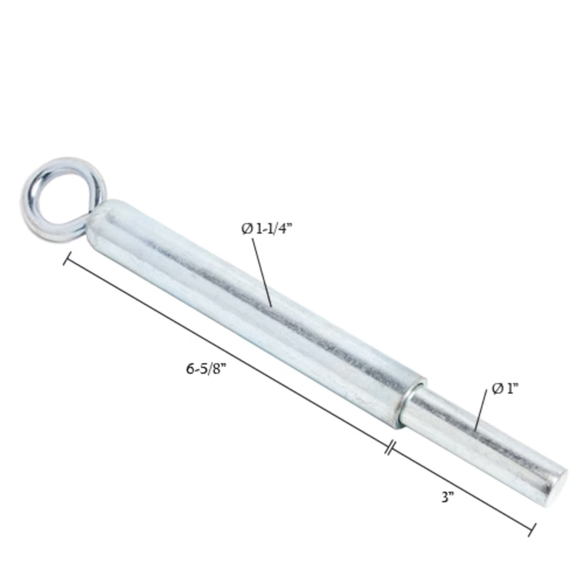 Galvanized Spring Latch – Weld-On | 1-3/4" Travel Movement