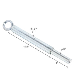 Galvanized Spring Latch – Weld-On | 1-3/4" Travel Movement