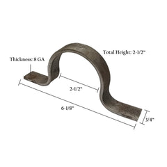2-3/8" Continuous Fence Clips