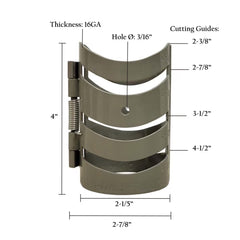 Saddle Series Pipe Guide