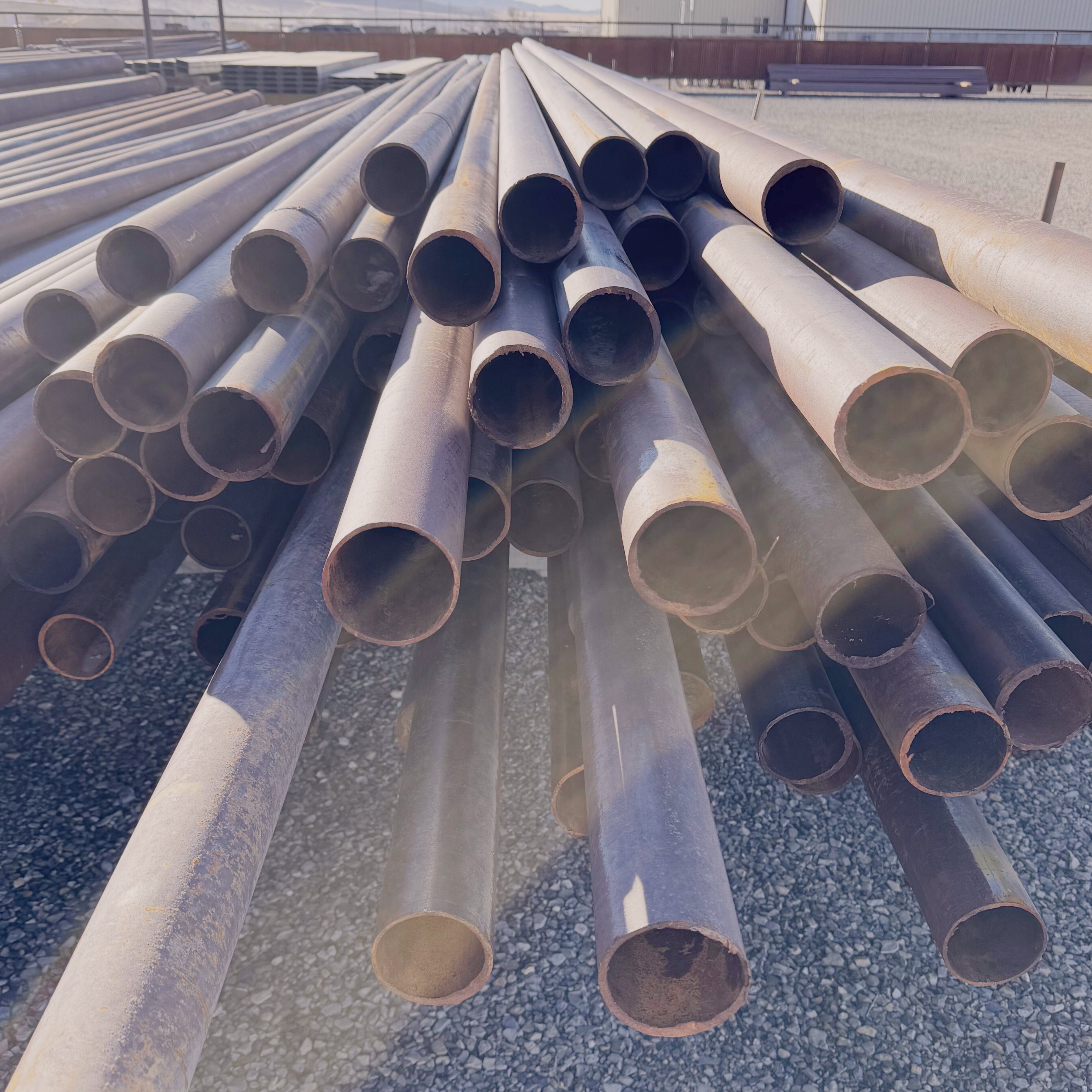 3-1/2" Line Pipe - Mild Steel | Average Length 31'
