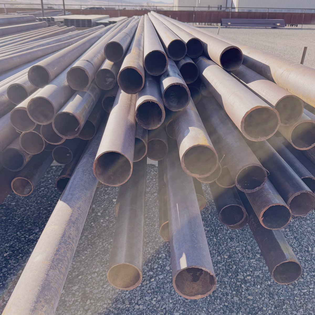 3-1/2" Line Pipe - Mild Steel | Average Length 31'