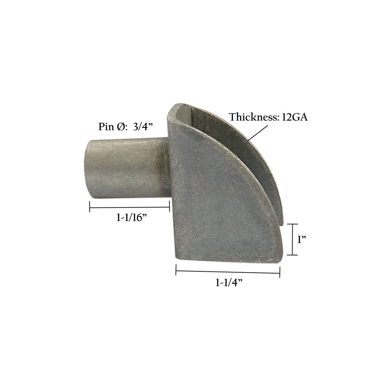 Bat Wing Hinges – Male & Female | 1/2", 5/8", 3/4"