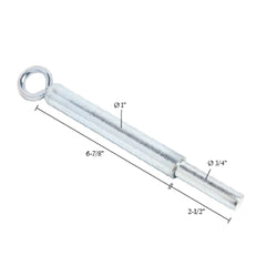 Galvanized Spring Latch – Weld-On | 1-3/4" Travel Movement