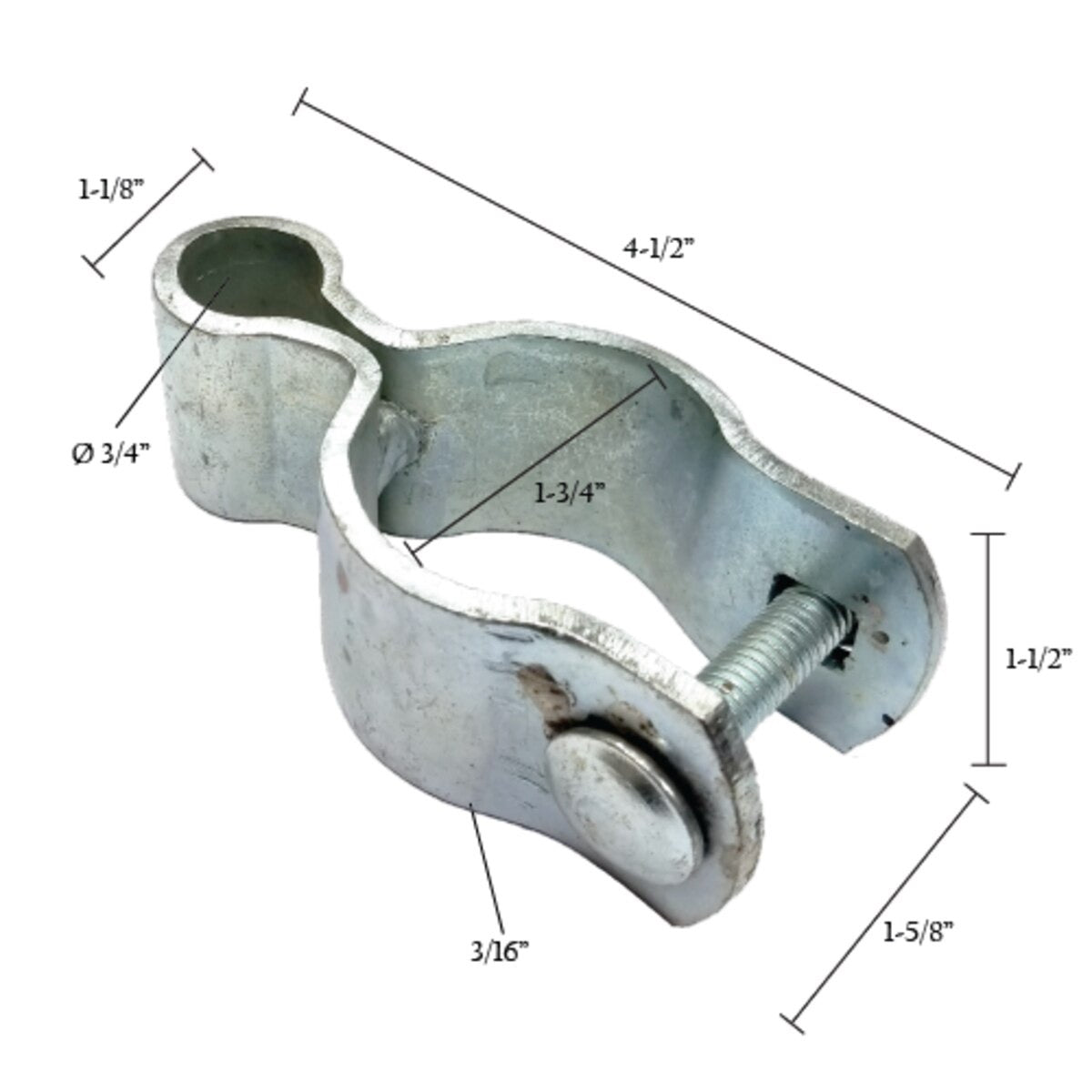 Bolt-on Post Hinge - Female