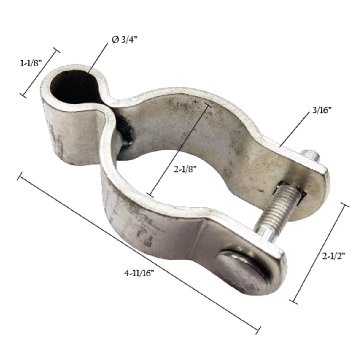 Bolt-on Post Hinge - Female