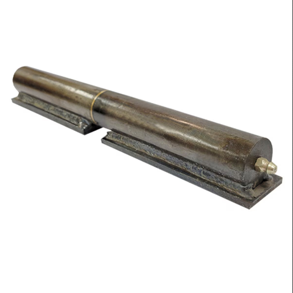 Round Hinges W/Grease Zerks & Weld Plate -No Ball Bearing 10 Inches