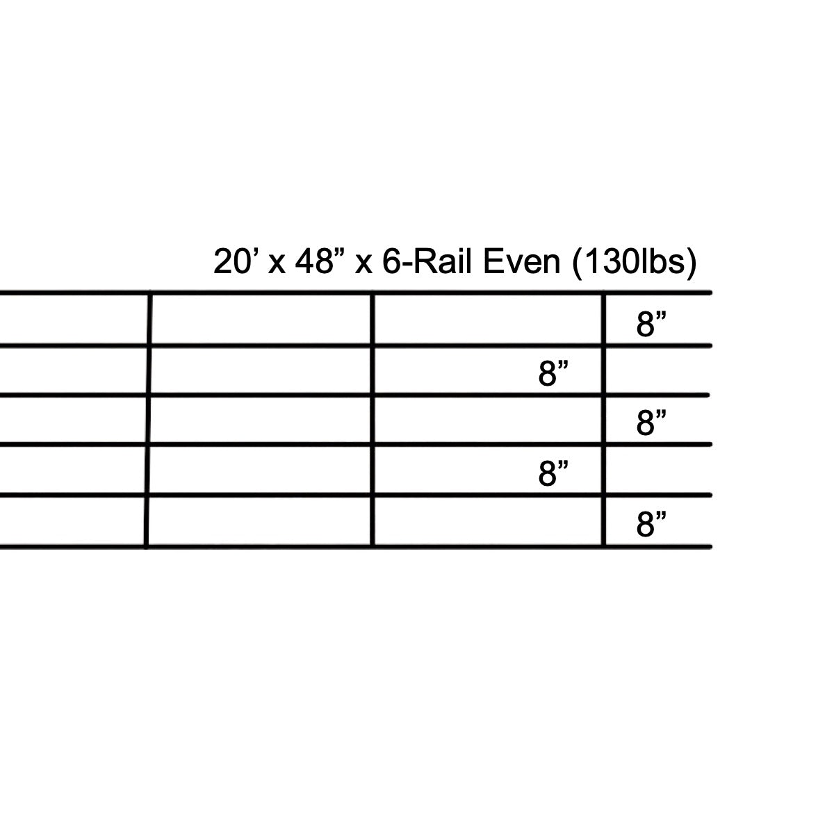 1-1/4" Continuous Fence