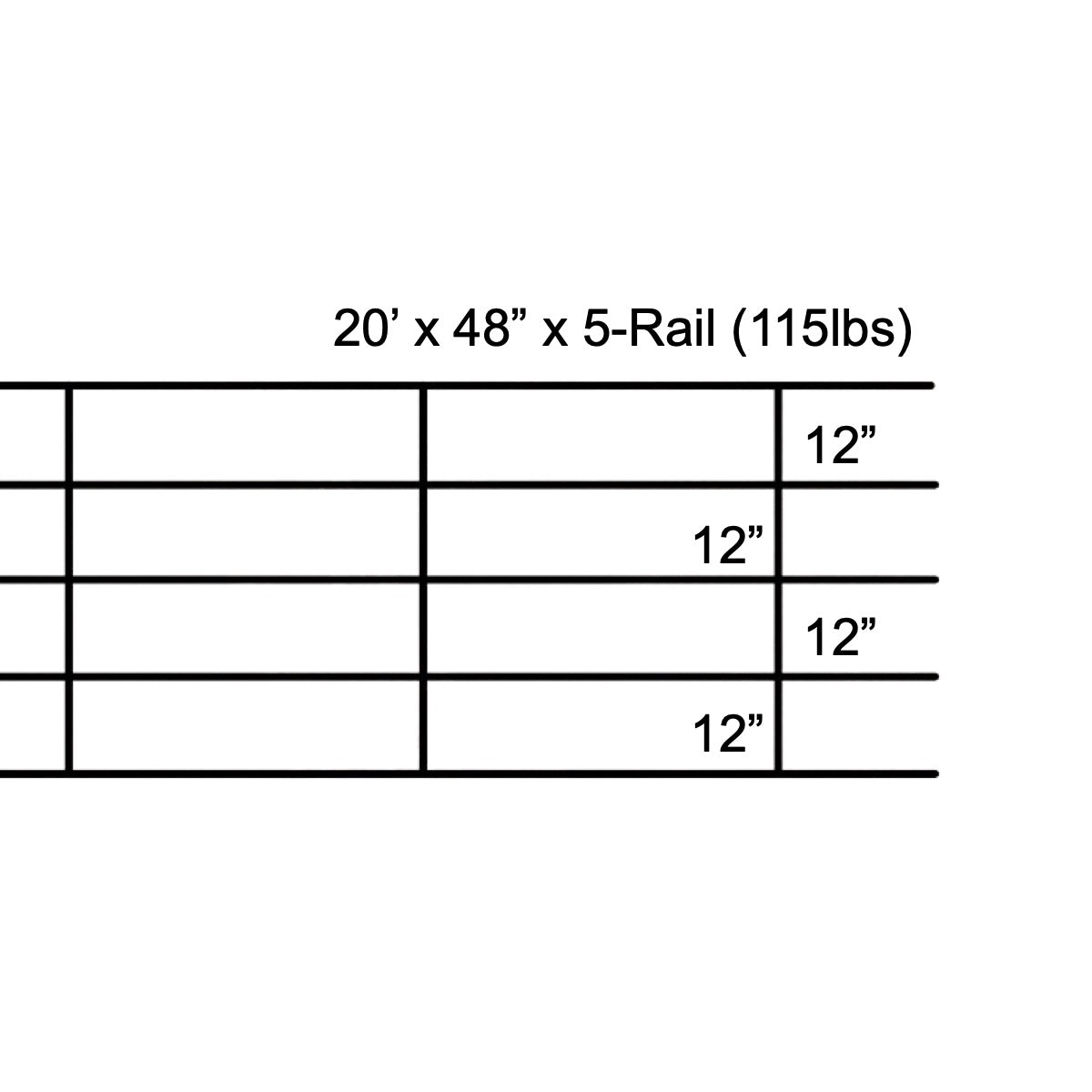 1-1/4" Continuous Fence