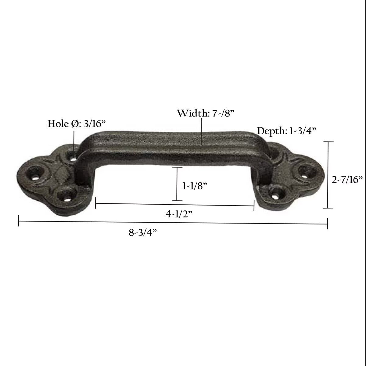 Cast Iron Handle Ex-Large