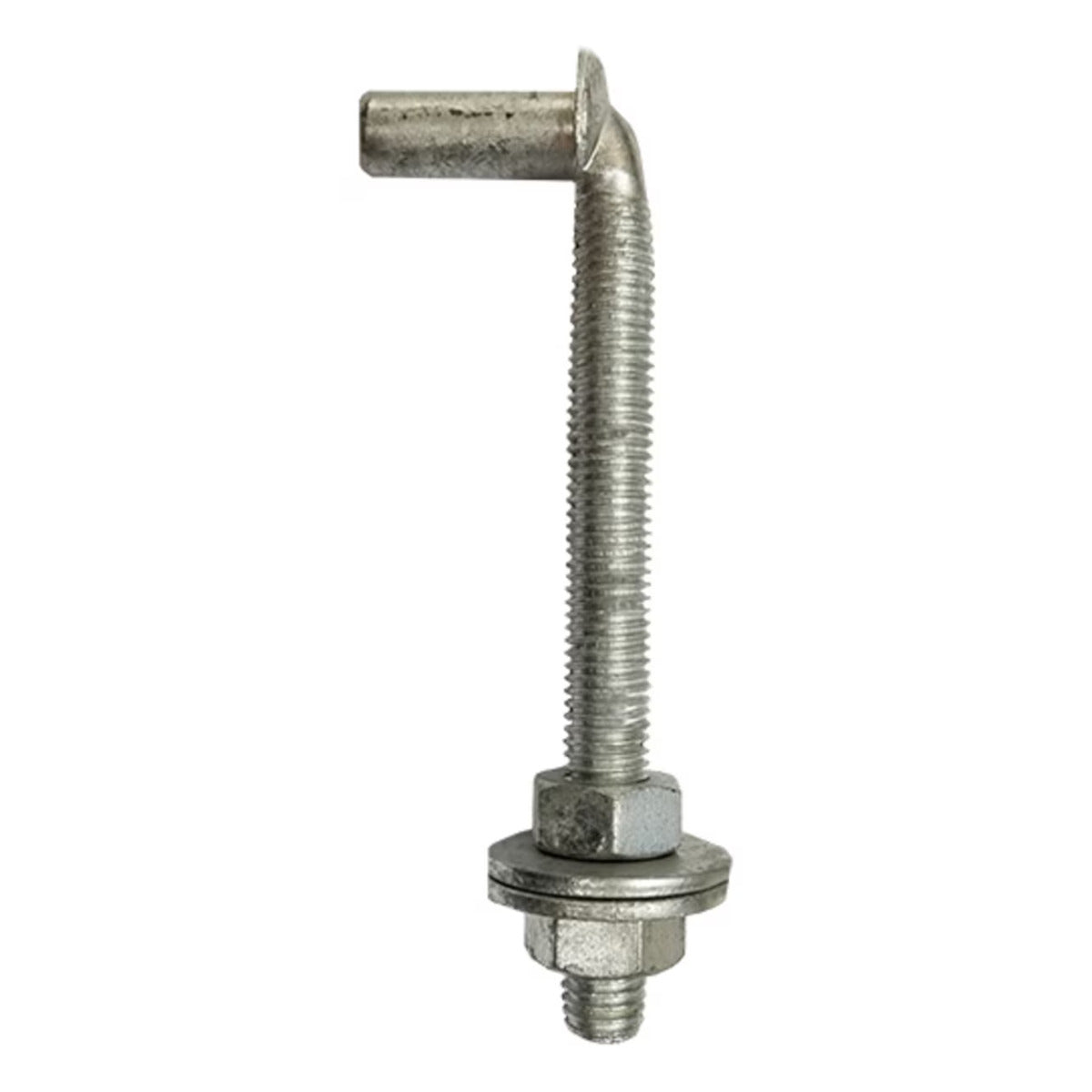 J Bolt with Washers & Nuts 5/8" x 6" - HDG