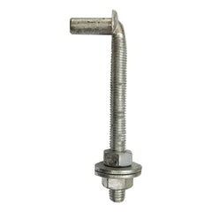 J Bolt with Washers & Nuts 5/8" x 6" - HDG