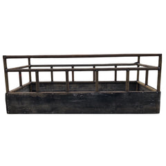 4' x 4' x 10' Manger Box Feeder w/18" Belting
