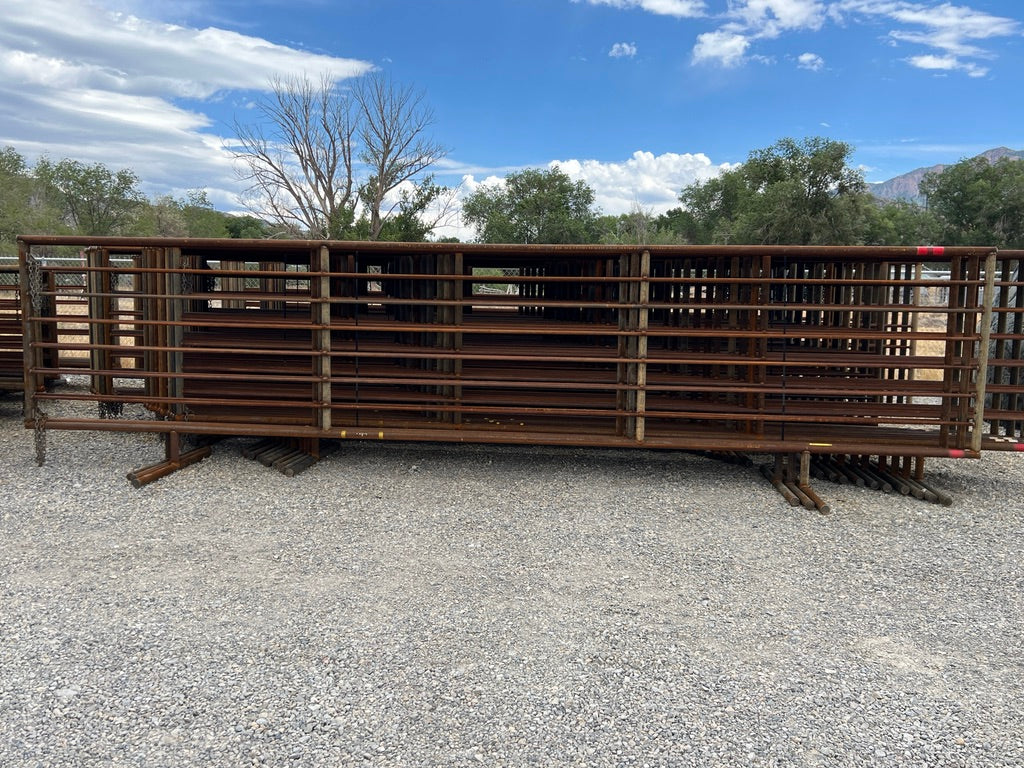 Free Standing Panel 2 3/8" Drill Pipe w/ Sucker Rod