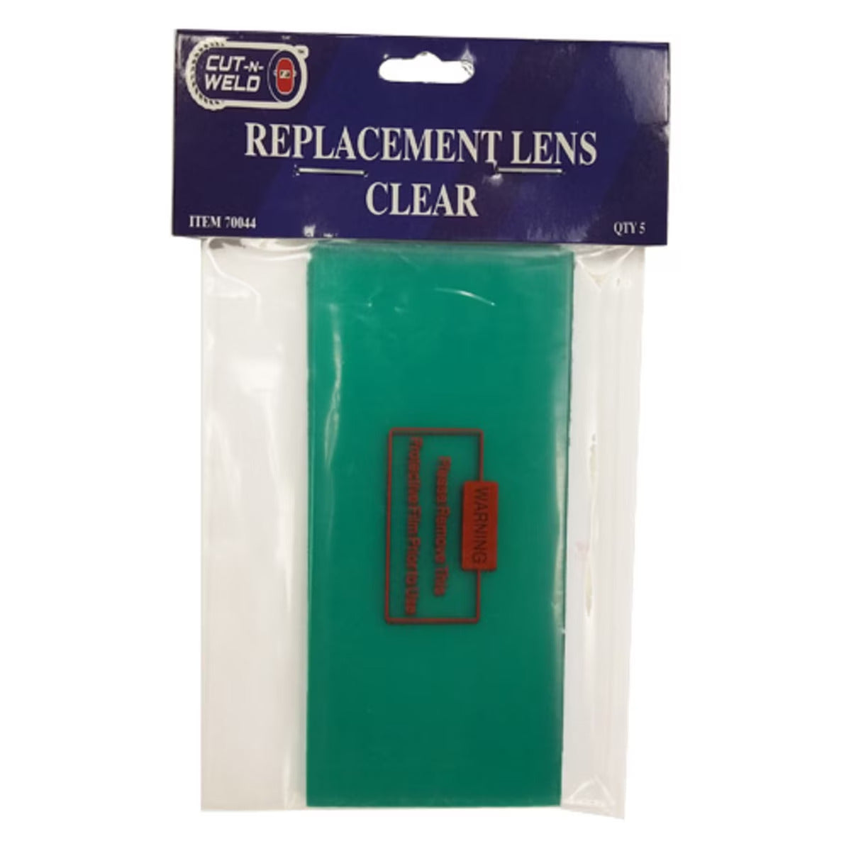 Clear Poly Carb Safety Lens 1-7/8" x 4"