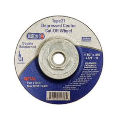 T27 Cut Off Wheel 4.5" X 5/8" -11