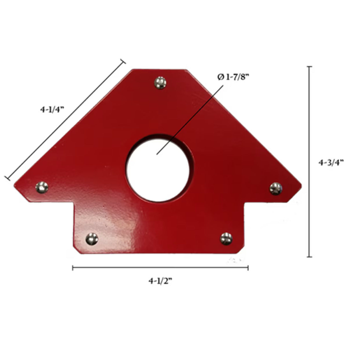 Multi-Purpose Welding Magnet | 45°, 90°, & 135° Angle Holder