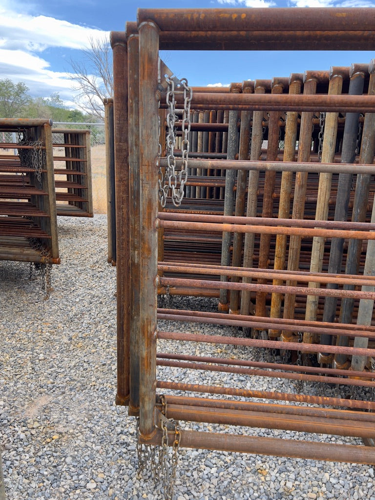 Free Standing Panel 2 3/8" Drill Pipe w/ Sucker Rod