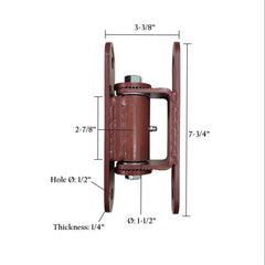 Adjustable Gate Hinge Bolt On