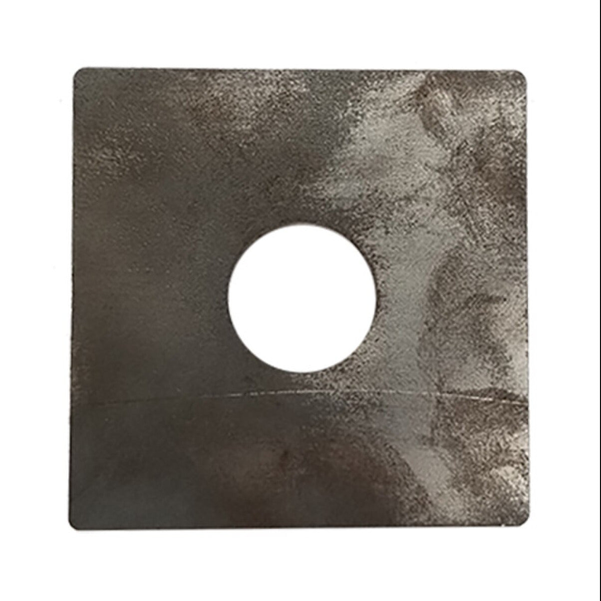 Square Plate 4" X 3/16" with Rounded Corners - Fits 1.25" OD