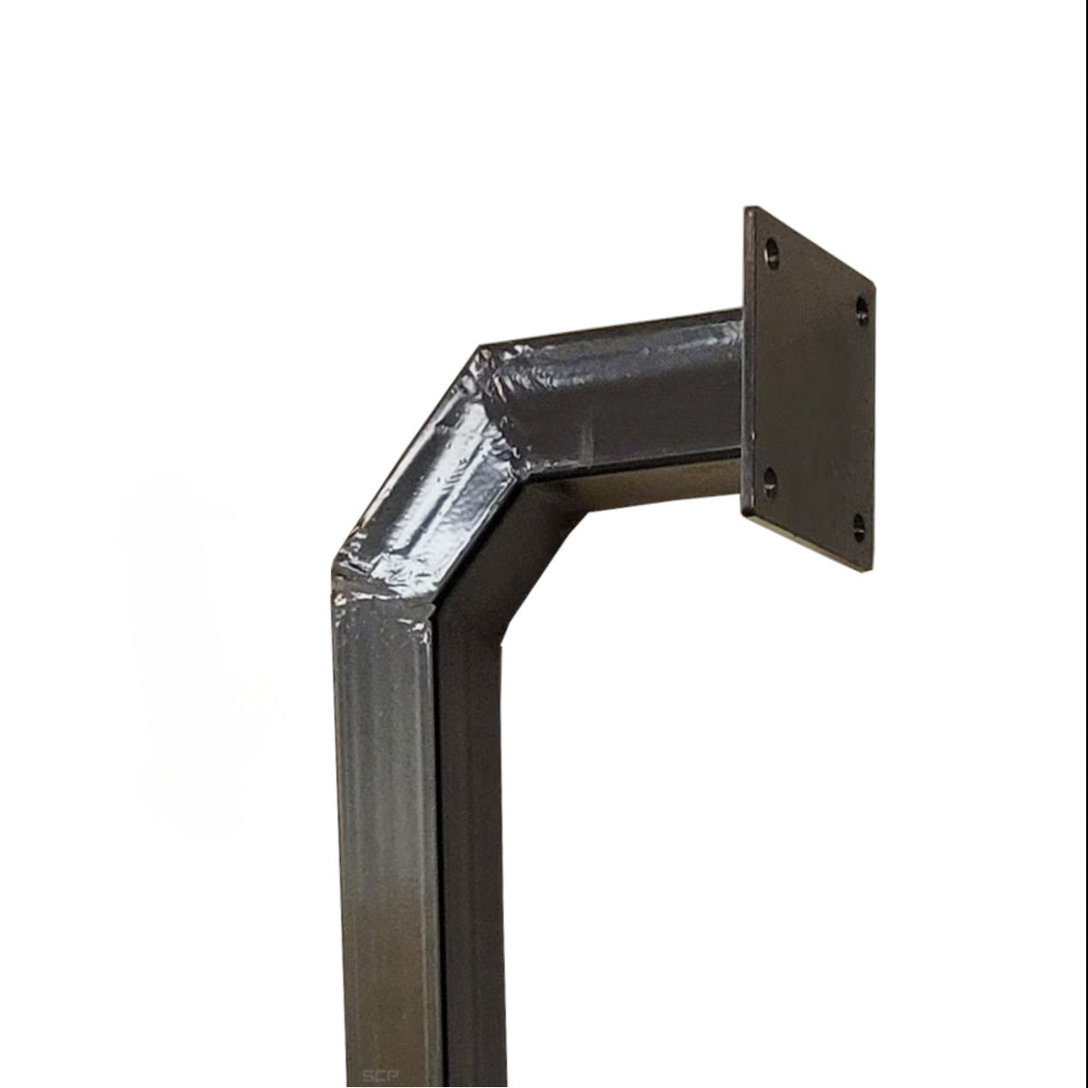 Round  Tubing Keypad Mount - 1.66" OD X 11GA X 71" Powder Coated