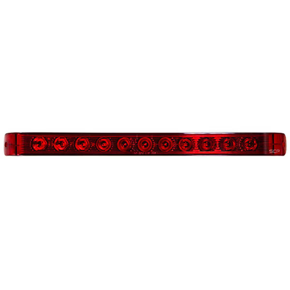 Trailer Light Bar-17" Stop/Turn/Tail Light-Red Lens/11 Red LEDs