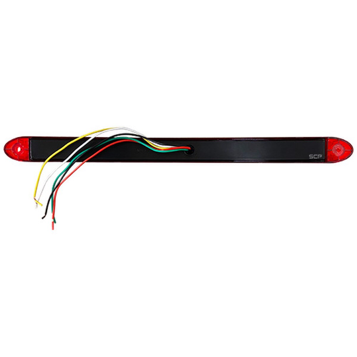 Trailer Light Bar-16" Multi-Function-11 superflux Red LEDs-Slim Line/Light Only