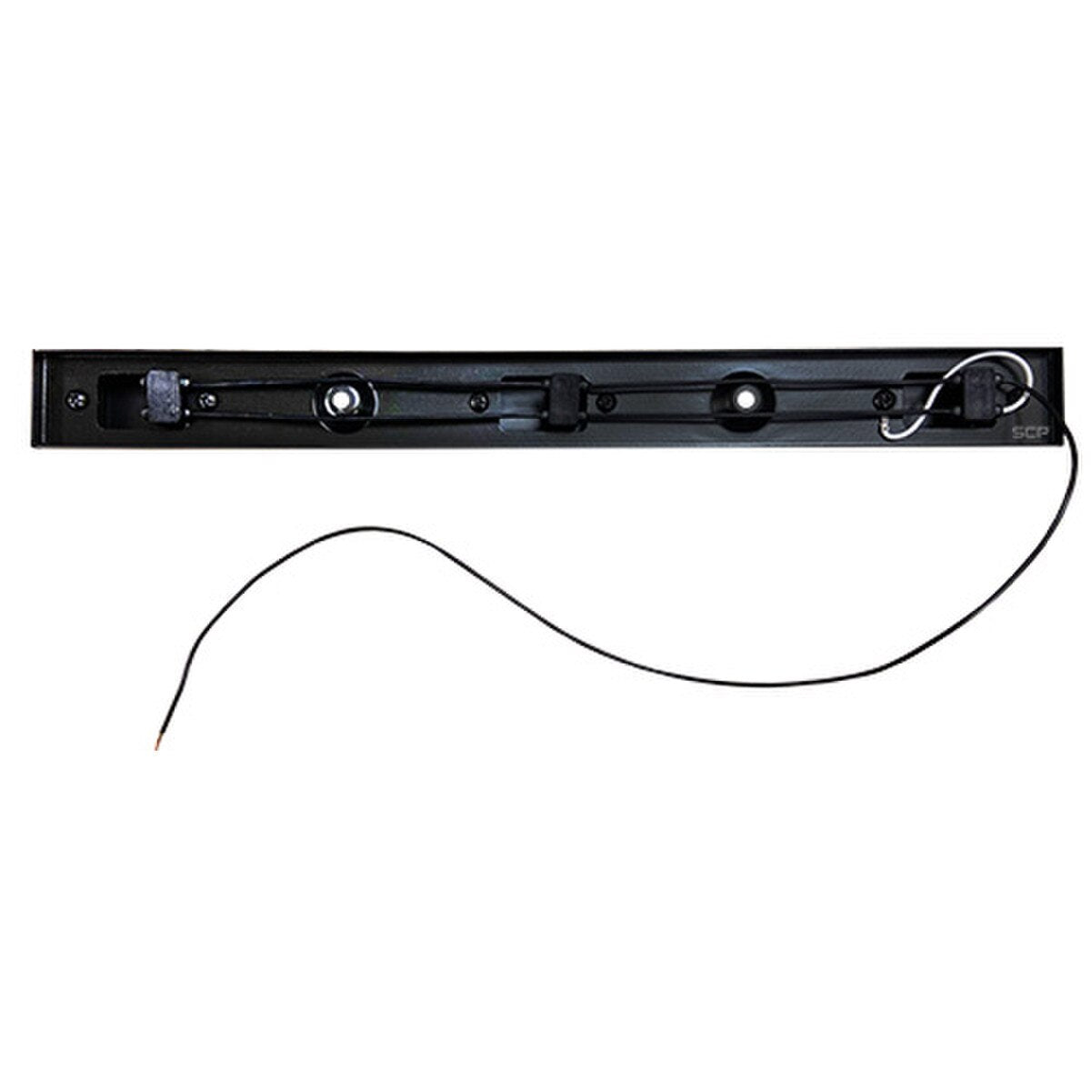 Trailer Light Bar-3 Light/Red Lens/LED-Metal Base