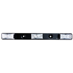 Trailer Light Bar-3 Light/Clear Lens-Metal Base
