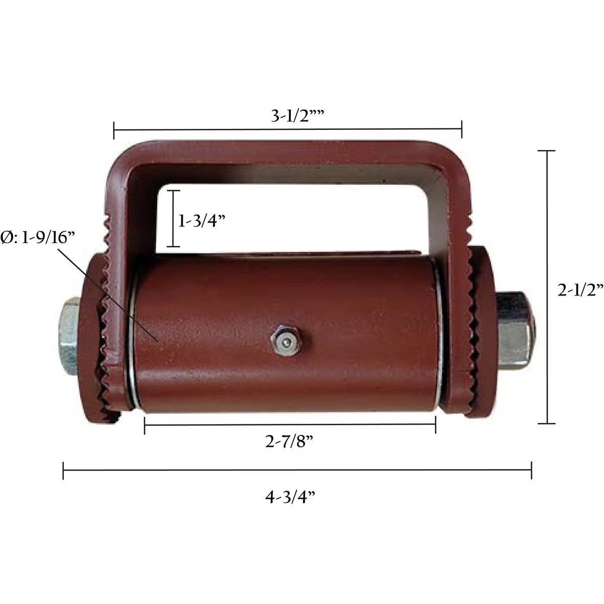 Adjustable Gate Hinge with Grease Zerk | HD Weld-On Roller Bearing Hinge