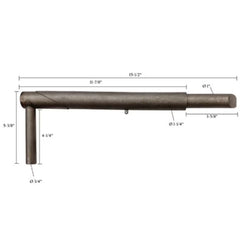Slam Action Gate Latch – Spring-Loaded with Grease Zerk